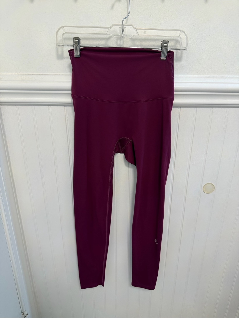High-Waist Plum Leggings for Women